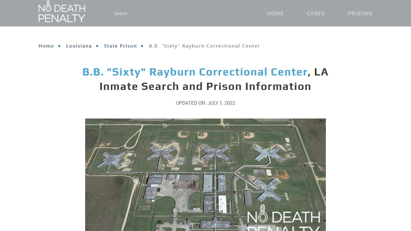 B.B. "Sixty" Rayburn Correctional Center, LA Inmate Search ...